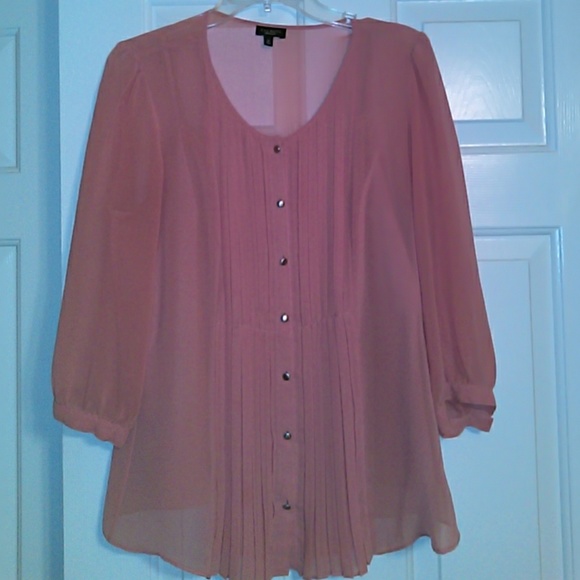 Talbots Tops - 2 for $15 Talbot's Sheer Top with matching cami